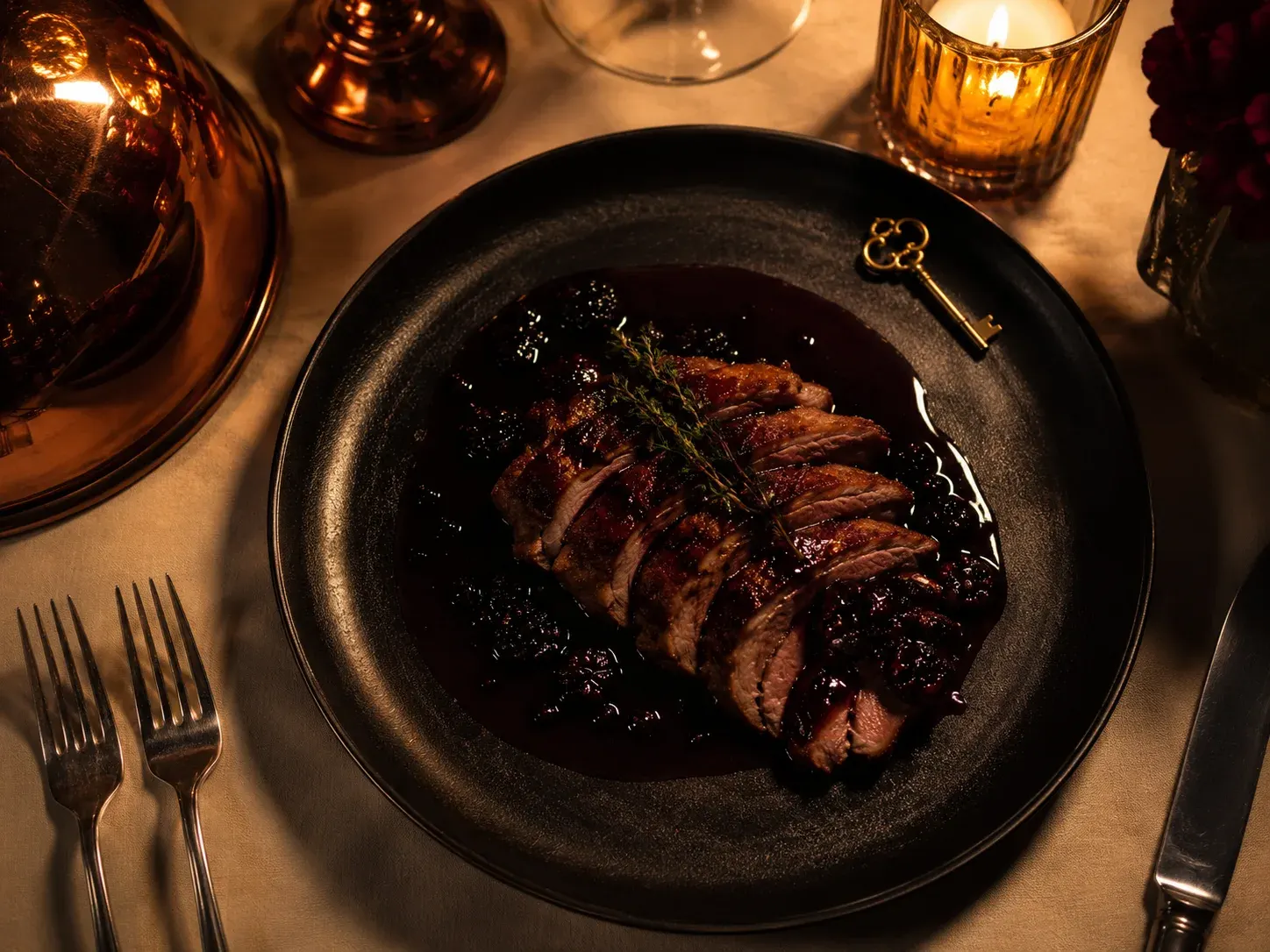 Assiette du menu Carn'Hivor